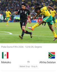 Meksiko lawan Afrika Selatan