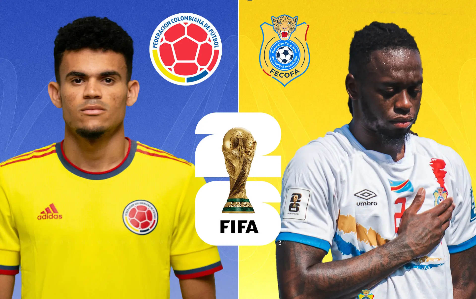 Kolombia vs Kongo DR
